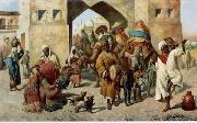 unknow artist Arab or Arabic people and life. Orientalism oil paintings 134 painting